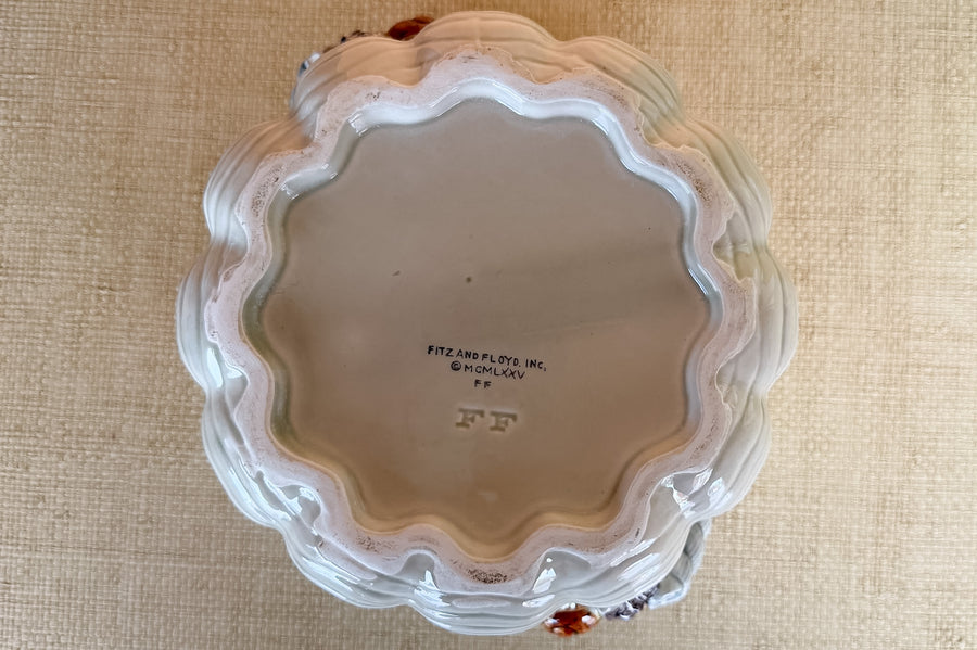 Fitz and Floyd Shell Cachepot