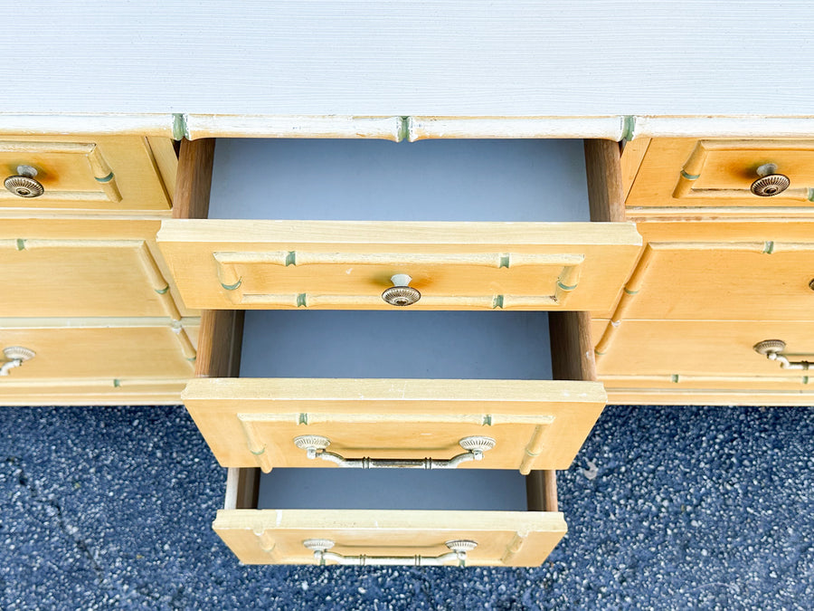 Thomasville Faux Bamboo Dresser