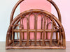 Rattan Magazine Rack