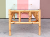 Old Florida Rattan Coffee Table