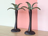 Pair of Palm Tree Candlesticks