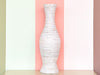 Pair of PIckled Pencil Reed Vases
