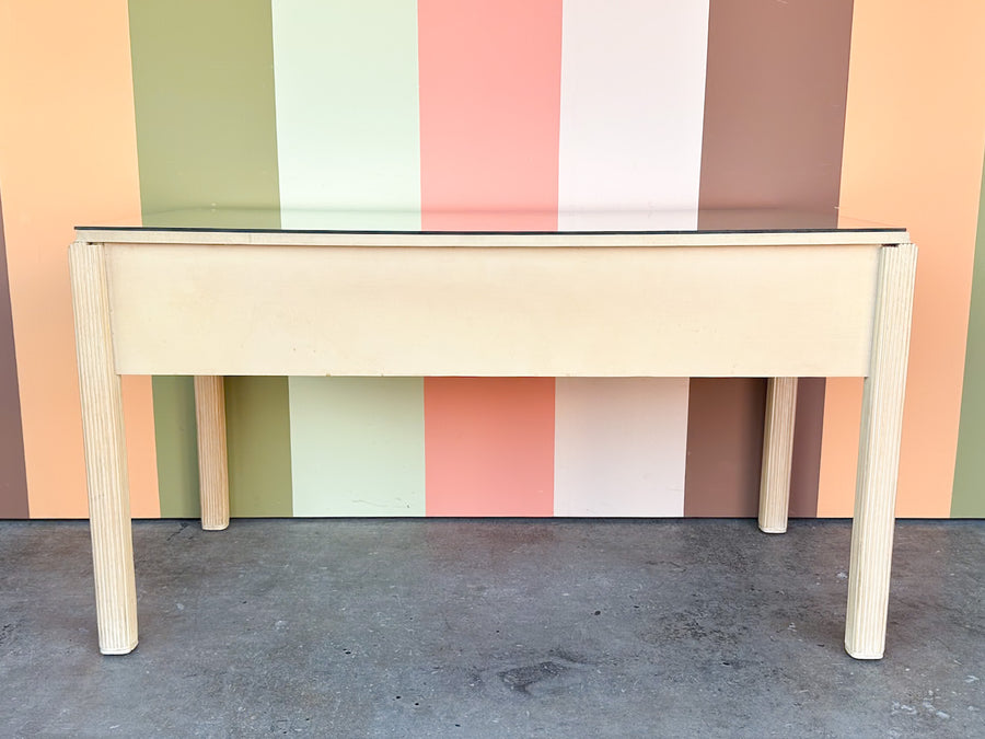 Coastal Chic Pencil Reed Desk and Chair
