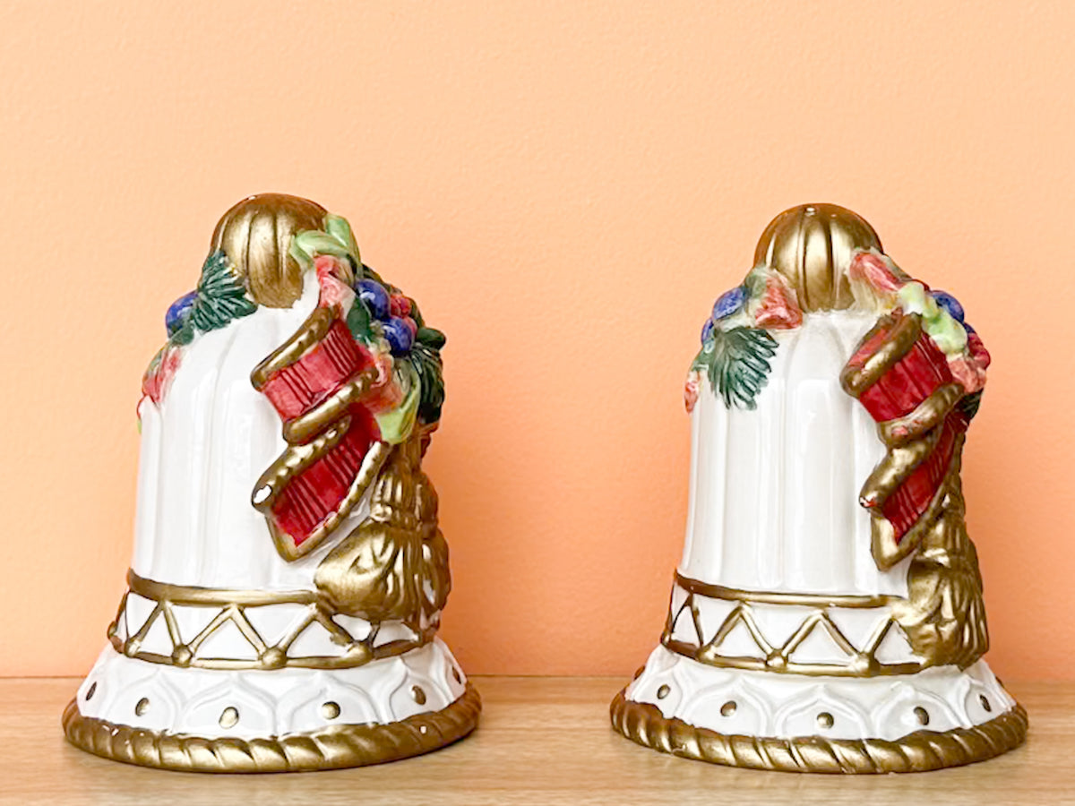 Fitz and Floyd Holiday Salt and Pepper Set