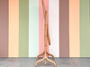 Braided Rattan Cheval Mirror
