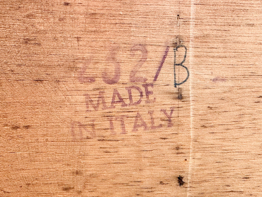 Italian Bombay Burl Wood Chest