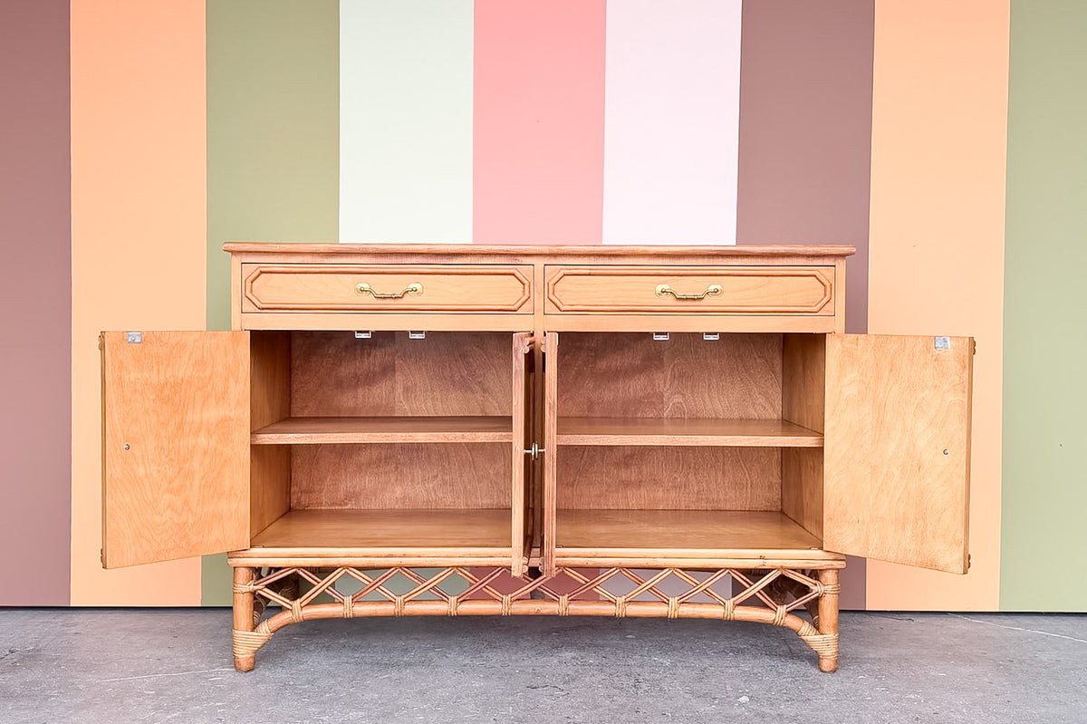 Ficks Reed Rattan Server