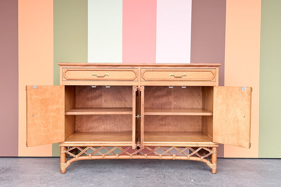 Ficks Reed Rattan Server