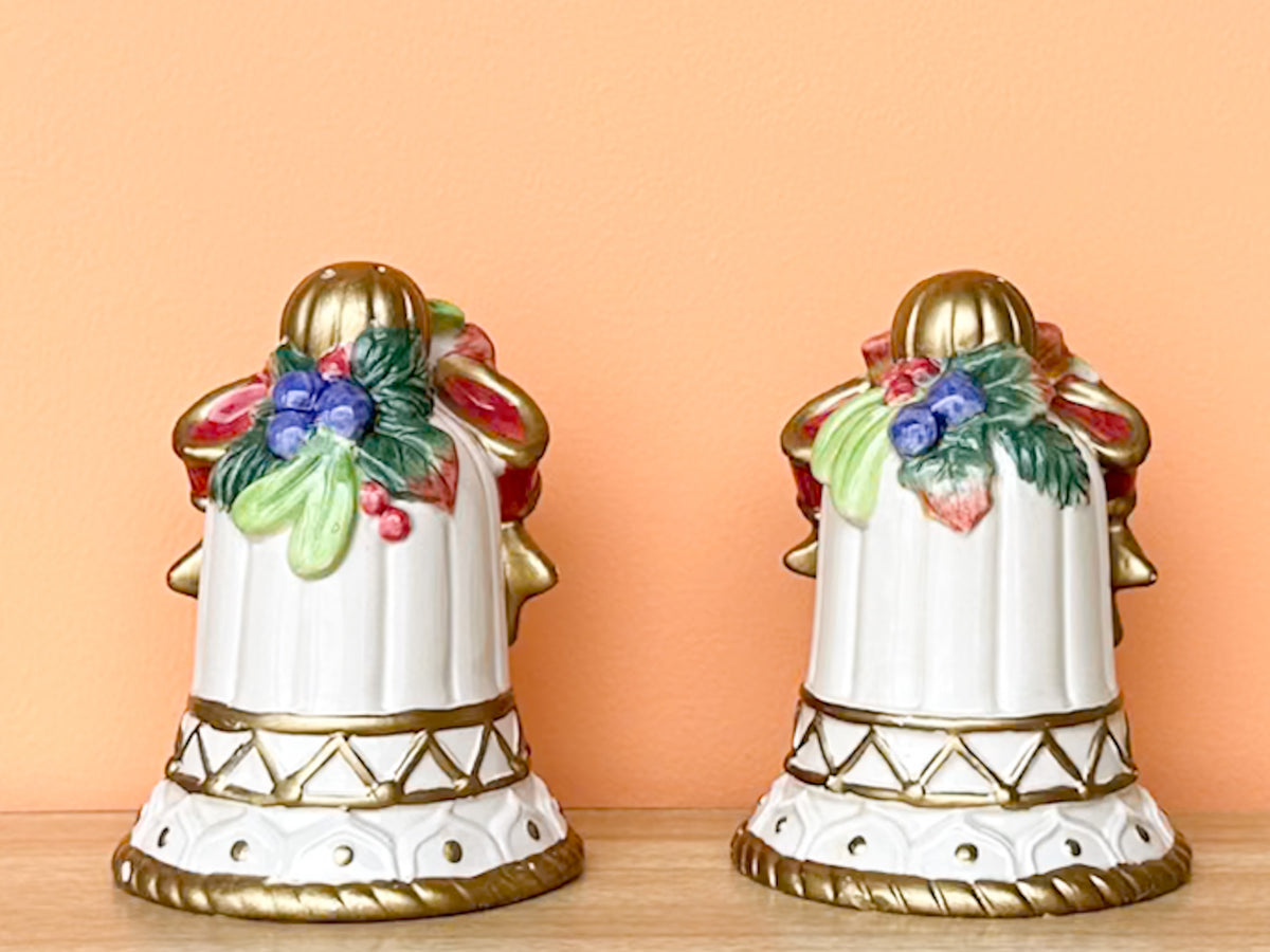 Fitz and Floyd Holiday Salt and Pepper Set