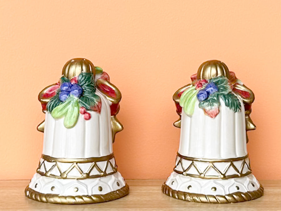 Fitz and Floyd Holiday Salt and Pepper Set