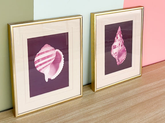 Pair of Purple Haze Shell Prints