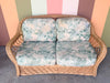 Braided Rattan Loveseat