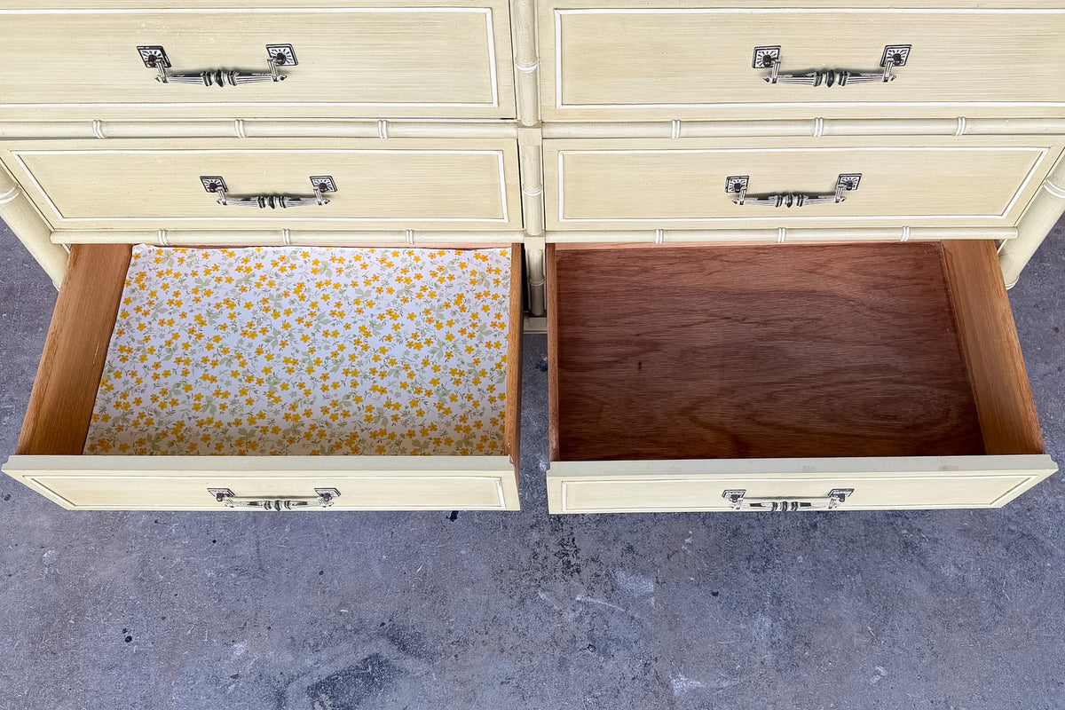 Henry Link Faux Bamboo Dresser