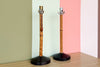 Pair of Tortoiseshell Bamboo Lamps