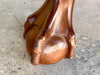 Wood Shell Motif Arm Chair
