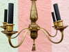 Petite Brass Tassel Chandelier