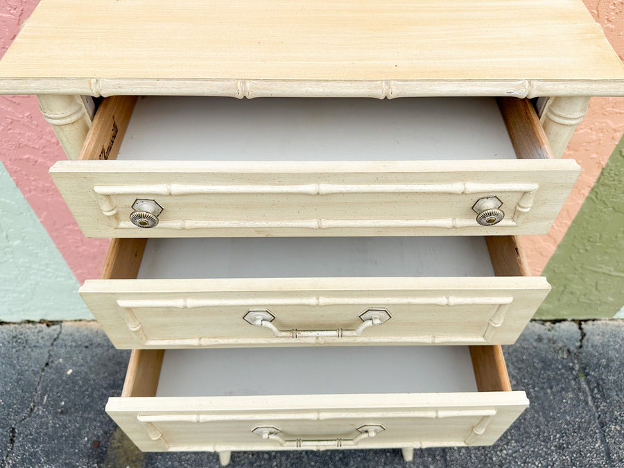 Thomasville Faux Bamboo Lingerie Chest