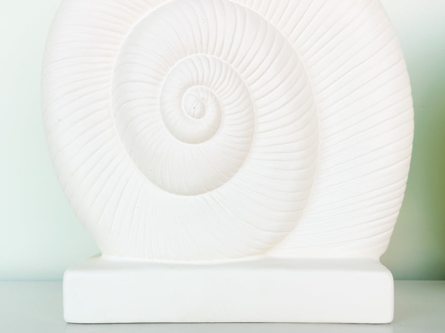 Pair of Coastal Nautilus Lamps