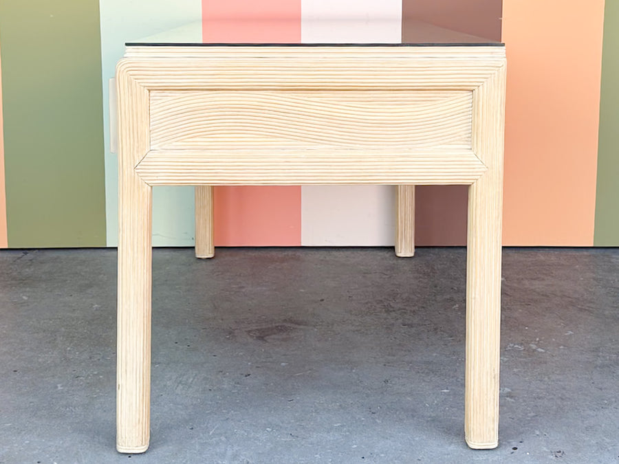 Coastal Chic Pencil Reed Desk and Chair