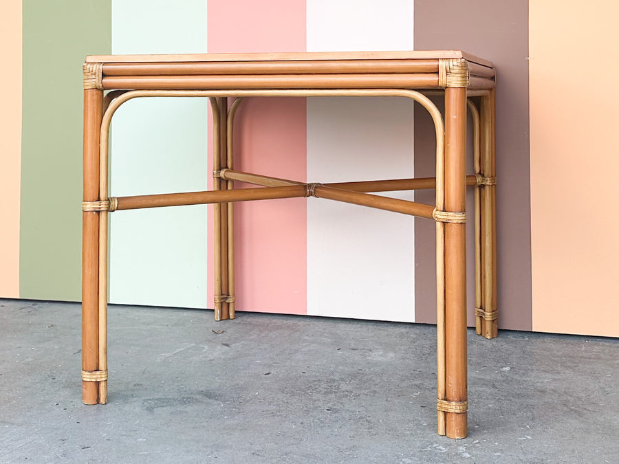 Rattan Game Table