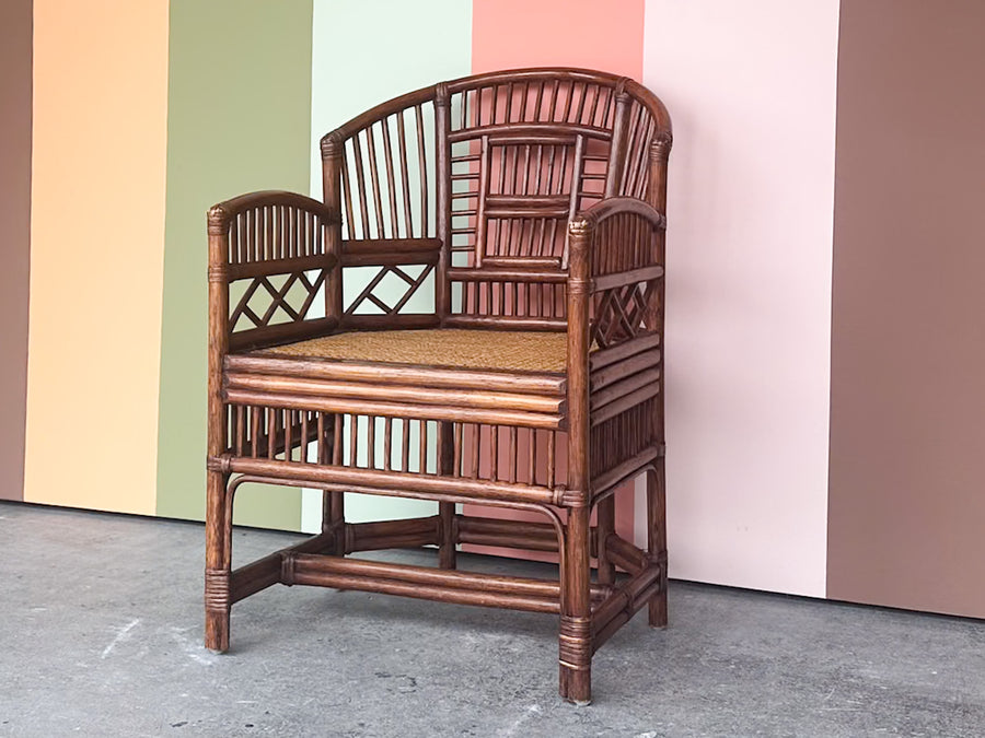 Brighton Style Rattan and Cane Chair