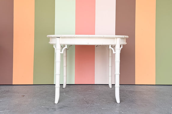 Thomasville Faux Bamboo Dining Table