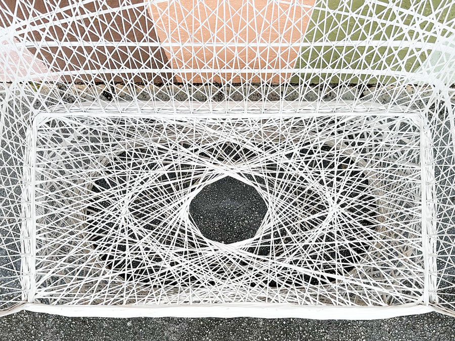 Webspun Outdoor Love Seat