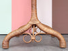 Braided Rattan Cheval Mirror