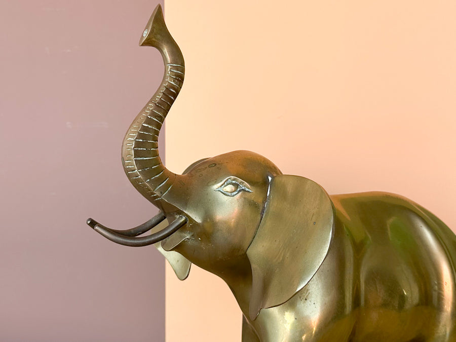 Cute Brass Elephant
