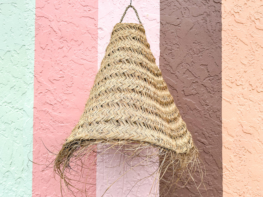Island Chic Woven Pendant