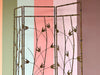 Faux Bamboo Metal Flower Screen