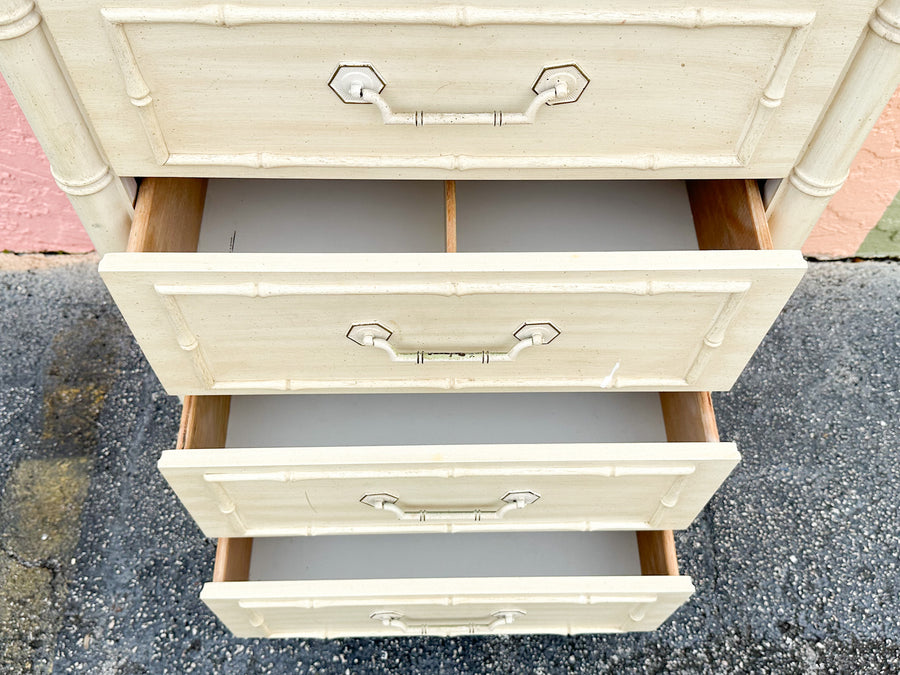 Thomasville Faux Bamboo Lingerie Chest