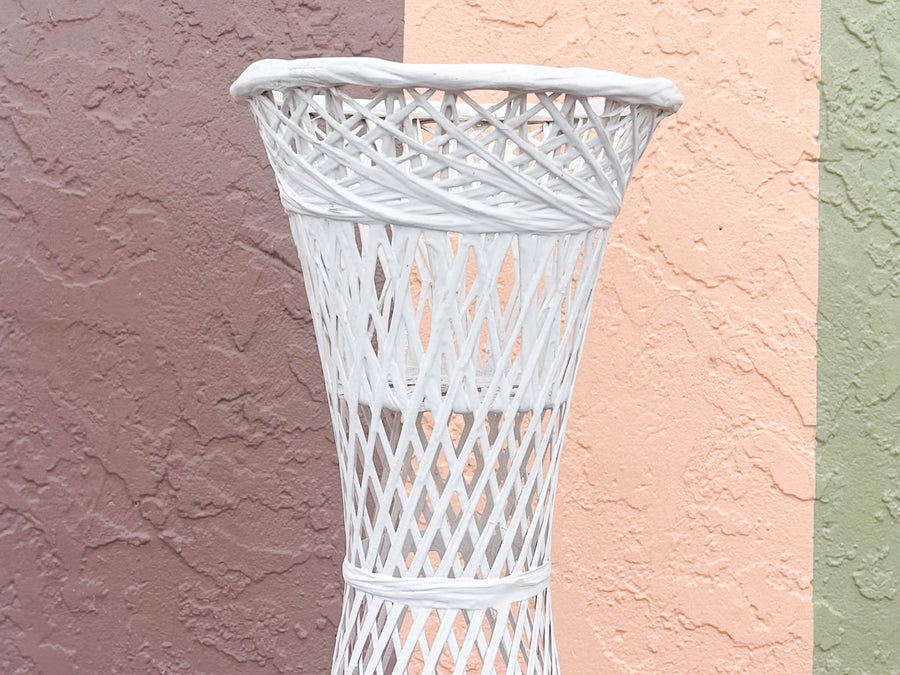 Pair of Webspun Plant Stands
