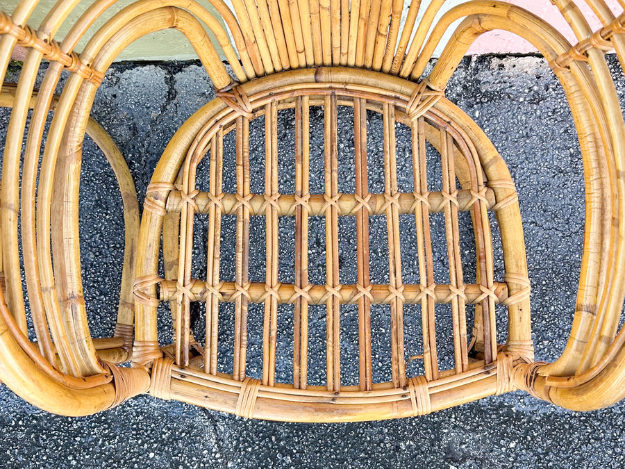 Old Florida Rattan Dining Set