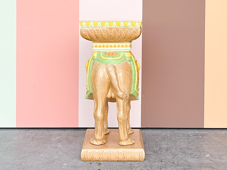 Kips Bay Show House Camel Garden Seat