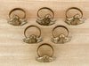Set of Six Sweet Frog Napkin Rings