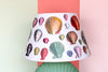 Large Decoupage Shell Lamp Shade