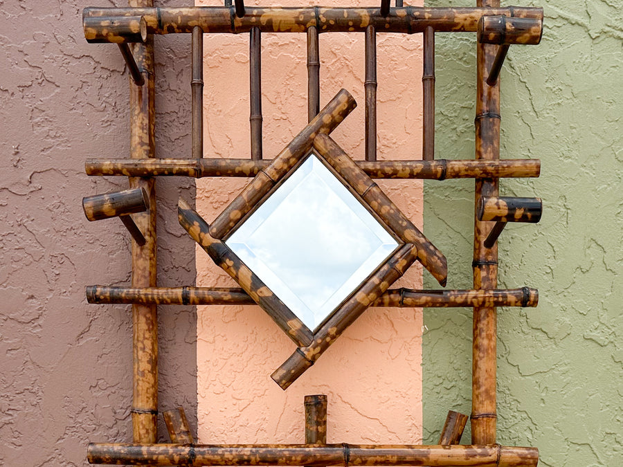 Tortoiseshell Rattan Pagoda Hall Tree