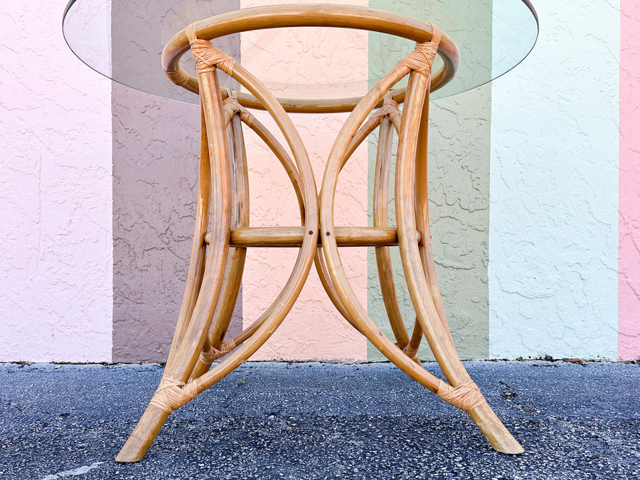 Coastal Rattan Dining Table