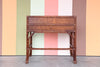 Tortoiseshell Rattan Writing Desk
