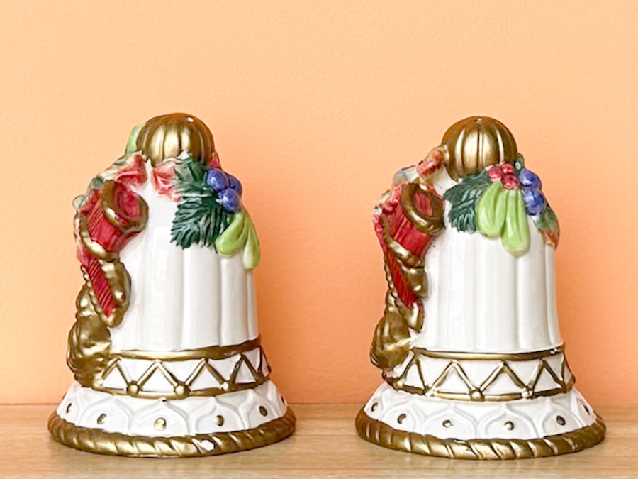 Fitz and Floyd Holiday Salt and Pepper Set