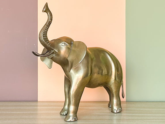 Cute Brass Elephant