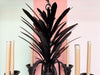 Tole Pineapple and Tassel Chandelier