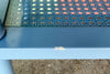 Faux Bamboo and Cane Side Table