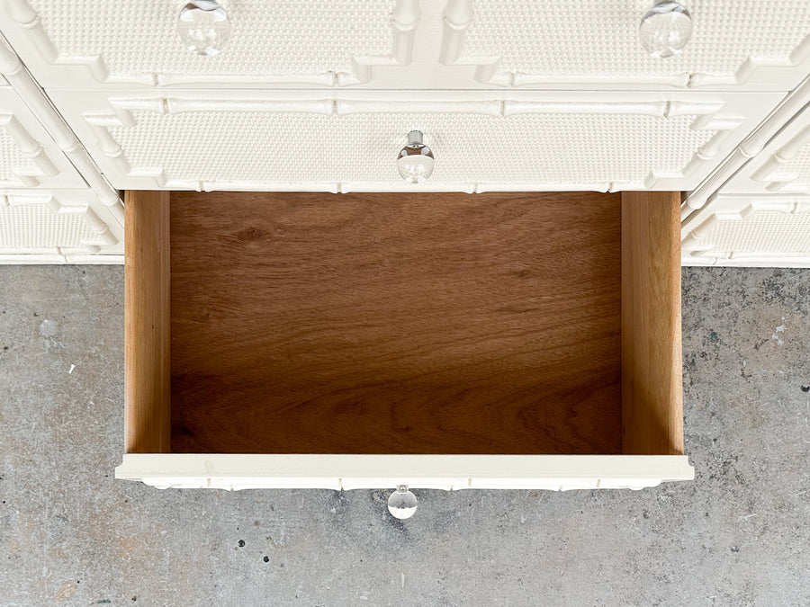 Palm Beach Style Faux Bamboo Dresser
