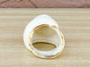 Set of Twelve Ceramic Seashell Napkin Rings