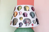 Large Decoupage Shell Lamp Shade