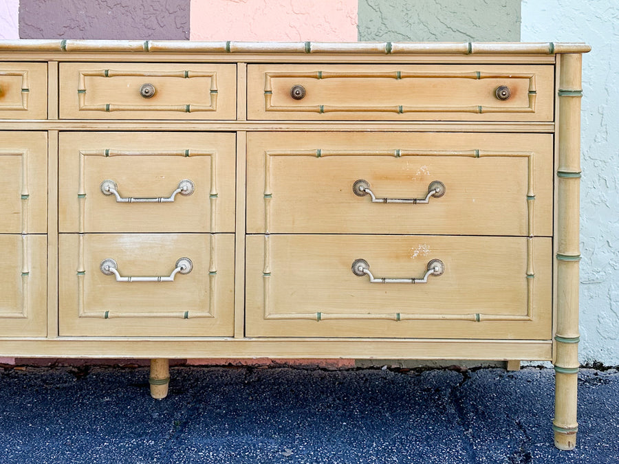 Thomasville Faux Bamboo Dresser