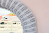 Oval Wicker Mirror