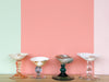 Set of Four Colorful Shell Coupes